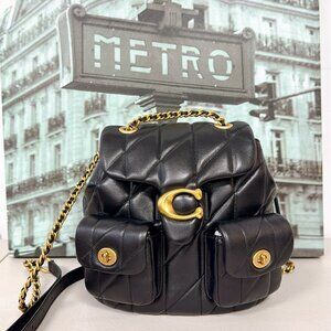 Coach  CU076  Tabby Backpack With Pillow Quilting